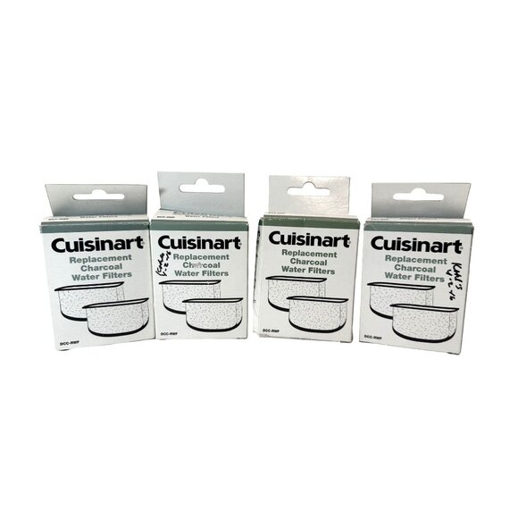 Cuisinart DCC-RWF Replacement Water Filters 8 Pack Retail Boxes - Picture 1 of 4
